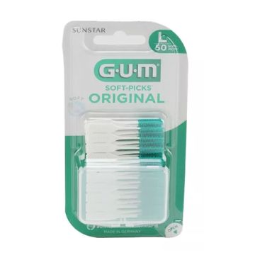 Gum 634 Soft Picks Original Οδοντιατρικές Οδοντογλυφίδες Large 50τμχ