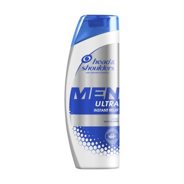 Head & Shoulders Ultra Instant Scalp Relief Σαμπουάν Άμεσης Ανακούφισης, 360ml