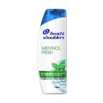 HEAD & SHOULDERS MENTHOL FRESH ΣΑΜΠΟΥΑΝ ΚΑΤΑ ΤΗΣ ΠΙΤΥΡΙΔΑΣ ΜΕ ΜΕΝΘΟΛΗ 360ml