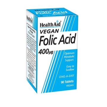 Health Aid Folic Acid 400μg 90 tabs