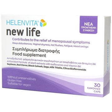 Helenvita New Life για Γυναίκες στην Εμμηνόπαυση 30 caps