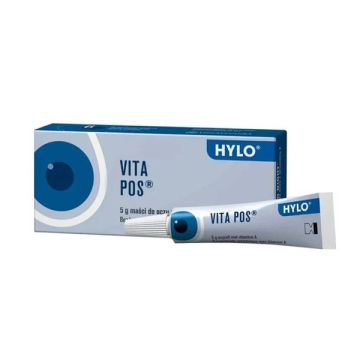 Vita-Pos Οφθαλμική Αλοιφή με Βιταμίνη Α 5gr