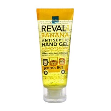 Intermed Reval Plus Antiseptic Hand Gel Banana Schoolbus 75ml