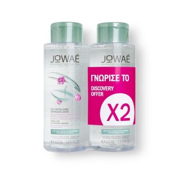  Jowae Promo Micellar Cleansing Water Νερό Kαθαρισμού για Πρόσωπο & Μάτια - Vegan Friendly, 2x400ml Jowaé 