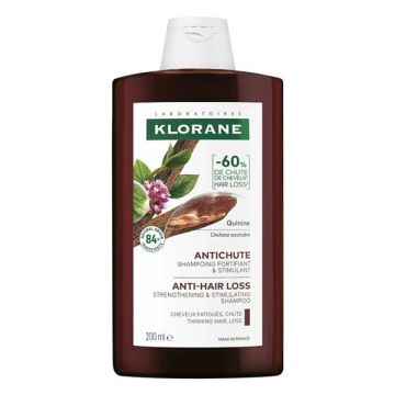 Klorane Anti-Hair Loss Δυναμωτικό Σαμπουάν κατά της Τριχόπτωσης με Εκχύλισμα Κινίνης & Βιολογικό Εντελβάις 200ml
