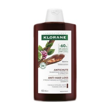 Klorane Anti-Hair Loss Δυναμωτικό Σαμπουάν κατά της Τριχόπτωσης με Εκχύλισμα Κινίνης & Βιολογικό Εντελβάις 400ml