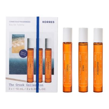 Korres Promo Set Eau De Toilette Lefko 10ml & Kyma 10ml & Avgoustos 10ml