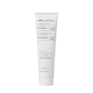 Korres Greek Yoghurt Foaming Cream Cleanser Pre+ Probiotics Αφρώδης Κρέμα Καθαρισμού με Ελληνικό Γιαούρτι & Πρεβιοτικά-Πρoβιοτικά 150ml