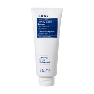 Korres Yogurt Cleansing Foam Cream Αφρώδης Κρέμα Καθαρισμού Προσώπου Γιαούρτι 400ml