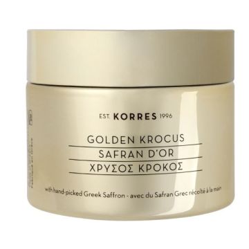 Korres Golden Krocus Hydra-Filler Plumping Cream Επανορθωτική Κρέμα Νεότητας Σύσφιξη & Lifting 50ml