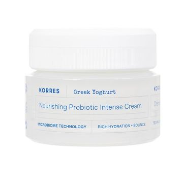 Korres Greek Yoghurt Nourishing Probiotic Intense Cream Κρέμα Ημέρας Πλούσιας Υφής για Ξηρές Επιδερμίδες για Ενυδάτωση με Προβιοτικά 40ml