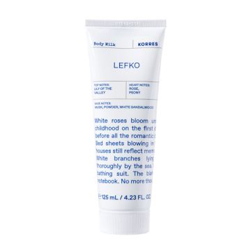 Korres Lefko Body Milk Γαλάκτωμα Σώματος 125ml