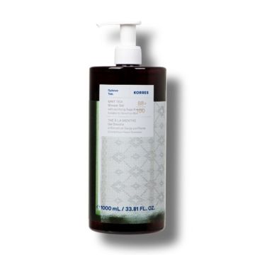 Korres Mint Tea Shower Gel Πράσινο Τσάι 1000ml 