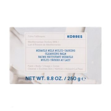 Korres Miracle Milk Multi-Tasking Απαλό Σαπούνι Καθαρισμού με Γάλα Γαϊδούρας 250g
