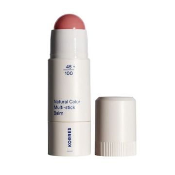 Korres Natural Color Multi-Stick Balm 12 Petal Pink για Χείλη & Ζυγωματικά 4.5g