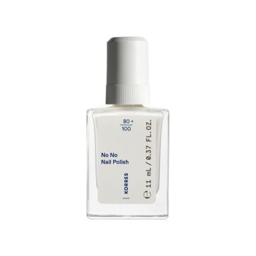 Korres No No Nail Polish Βερνίκι Νυχιών 02 Milky White 11ml