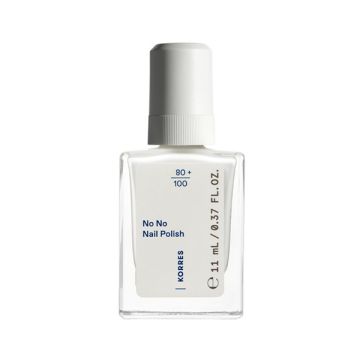 Korres No No Nail Polish Βερνίκι Νυχιών 01 Pure White 11ml