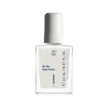 Korres No No Nail Polish Βερνίκι Νυχιών 01 Pure White 11ml