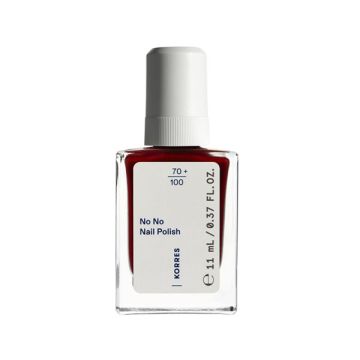 Korres No No Nail Polish Βερνίκι Νυχιών 57 Wine Red 11ml