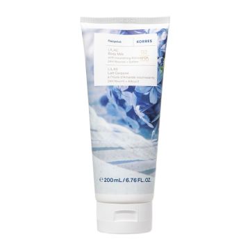 Korres Body Milk Lilac Ενυδατικό Γαλάκτωμα Σώματος Πασχαλιά 200ml