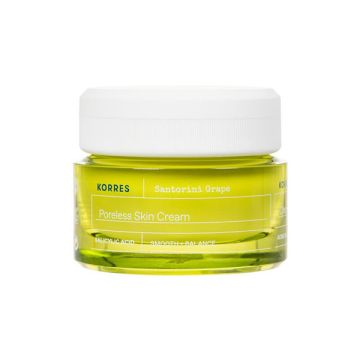 Korres Santorini Grape Poreless Light Skin Cream Κρέμα Προσώπου για Ενυδάτωση & Σύσφιξη των Πόρων 40ml