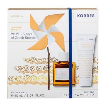 Korres Promo Pack Cashmere Kumquat Άρωμα, 50ml & Cashmere Kumquat Γαλάκτωμα Σώματος, 125ml