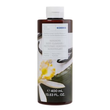 Korres Renewing Body Cleanser Mediterranean Vanilla Blossom Αφρόλουτρο με Άνθη Βανίλιας 400ml