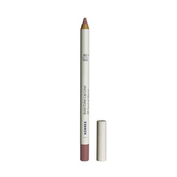 Korres Solid Color Lip Liner Μολύβι Χειλιών 01 Neutral Mauve 1.2g