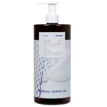 Korres Shower Gel Yoghurt Αφρόλουτρο με Άρωμα Γιαούρτι 1lt