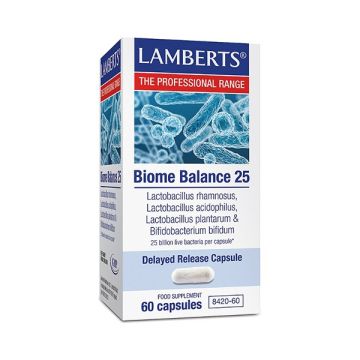 Lamberts Biome Balance 25 Προβιοτικά 60 Κάψουλες