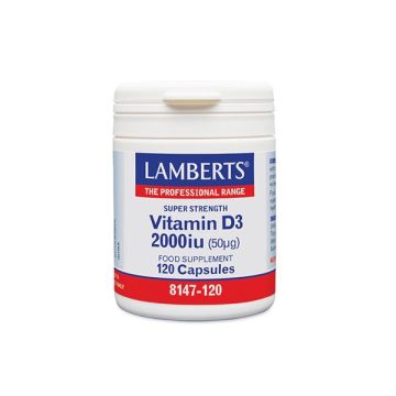 Lamberts Vitamin D3 2000 IU 120 caps
