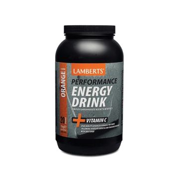 Lamberts Performance Energy Drink Electrolytes & Vitamin C με Γεύση Πορτοκάλι 1000gr