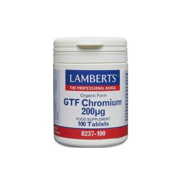 Lamberts GTF Chromium 200μg 100 tabs