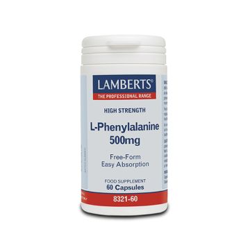 Lamberts L-Phenylalanine 500mg 60 caps