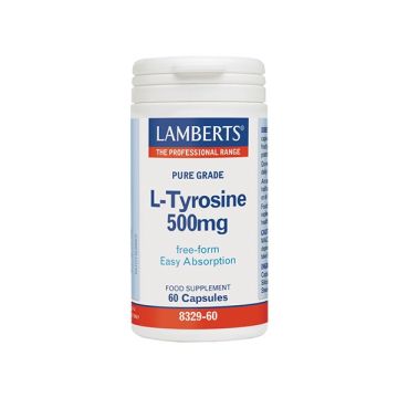 Lamberts L-Tyrosine 500mg 60 caps
