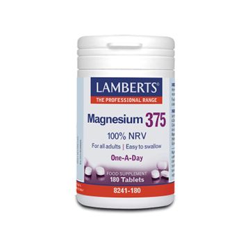 Lamberts Magnesium 375 180 tabs