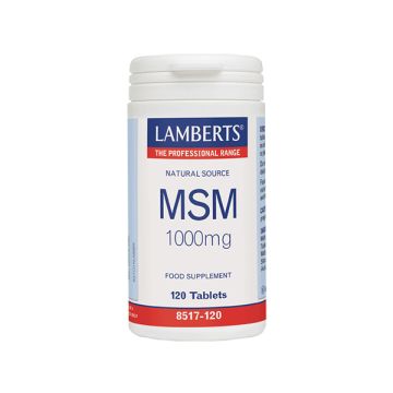 Lamberts MSM 1000 mg 120 tabs