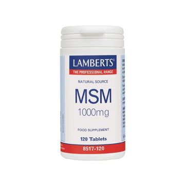 Lamberts MSM 1000 mg 120 tabs