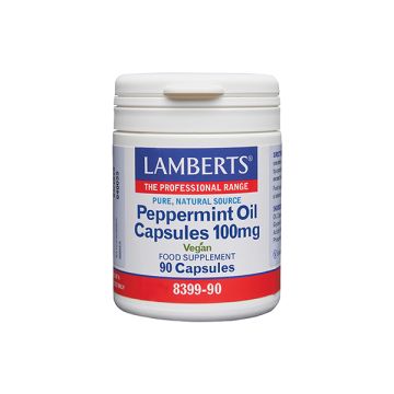 Lamberts Peppermint Oil Capsules 100mg 90 caps