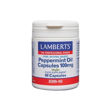Lamberts Peppermint Oil Capsules 100mg 90 caps
