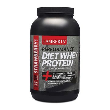 Lamberts Performance Diet Whey Protein με Γεύση Φράουλα 1kg
