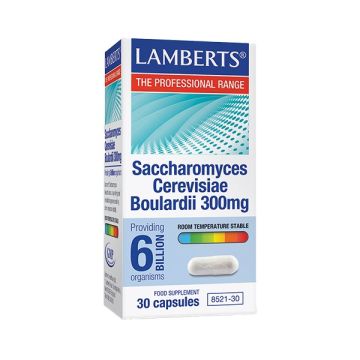 Lamberts Saccharomyces Cerevisiae Boulardii 300 mg 30 caps