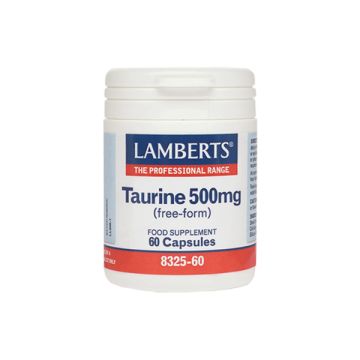 Lamberts Taurine 500mg 60 caps