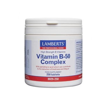 Lamberts Vitamin B-50 Complex 250 tabs