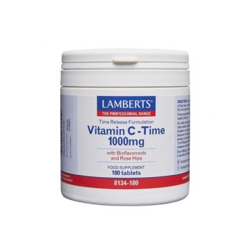Lamberts Vitamin C Time Release 1000mg 180 tabs