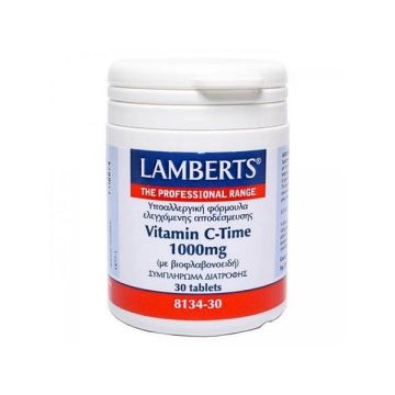Lamberts Vitamin C Time Release 1000mg 30 tabs