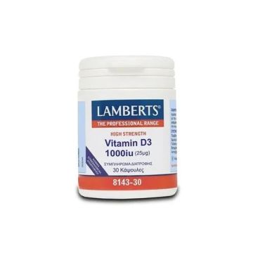 Lamberts Vitamin D3 1000iu 30 caps