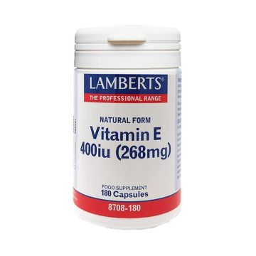 Lamberts Natural Form Vitamin E 400iu 180 caps