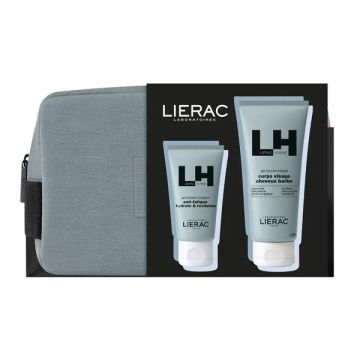 Lierac XMAS Set Homme Anti-Fatigue, Hydrate & Revitalise Gel Ενυδατικό Τζελ για Τόνωση 50ml + Homme Gel Douche Integral Αφρόλουτρο 200ml