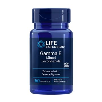 Life Extension Gamma E Mixed Tocopherol Αντιοξειδωτική Δράση 60 Softgels 
